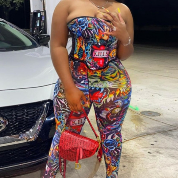 Pants - Tattoo 2pc set